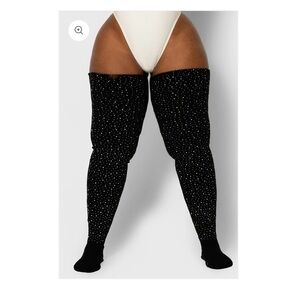 Black Sparkle Thunda Thighs